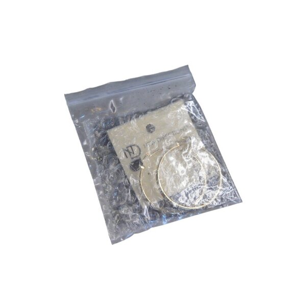 New Directions Gold-Tone Hoop Earrings - Picture 5 of 5